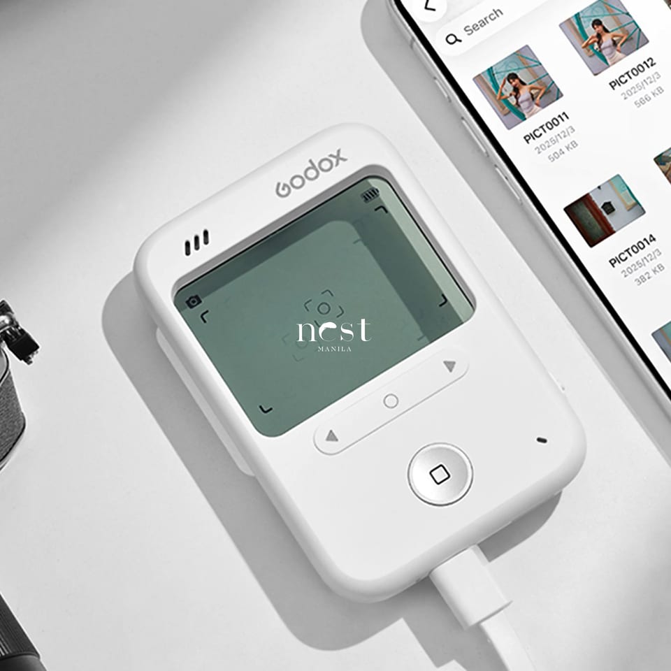 godox c100 camera transferring photos